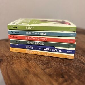 Ribsy/Henry Beverly Clearly 6 Seven Book Set (Part of the Ramona Collection)